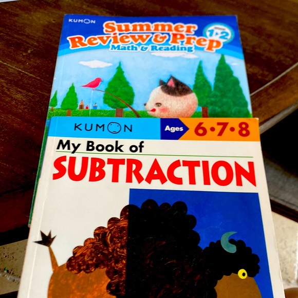 Two Kumon books - Picture 1 of 1